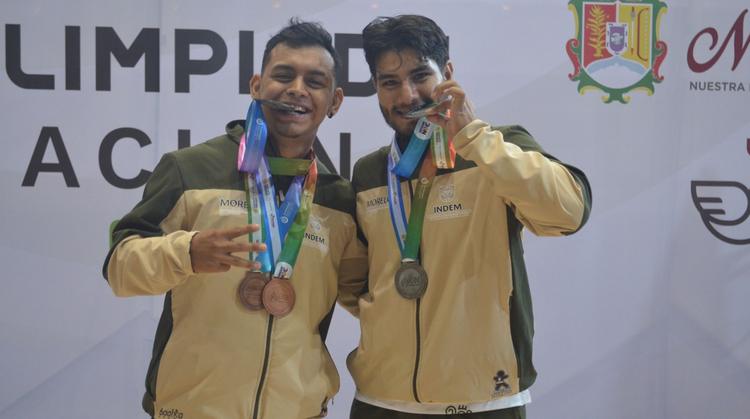 ¡Poder morelense! Delegación de Morelos gana cinco medallas en el levantamiento de pesas de los Nacionales Conade