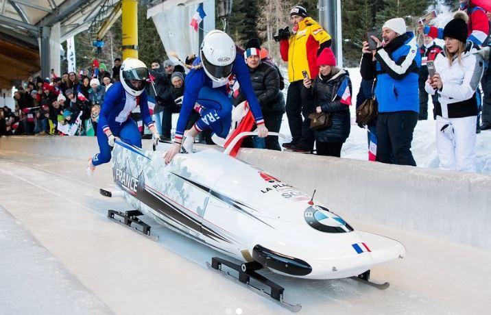 bobsleigh, La Plagne, Carla Senechal, Margot Boch