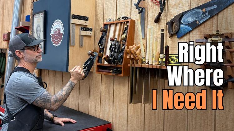 I Organized My Woodshop Around One Simple Rule
