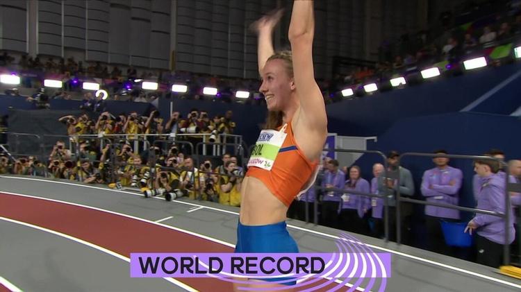 Holandesa de 24 anos bate o recorde mundial dos 400m indoor