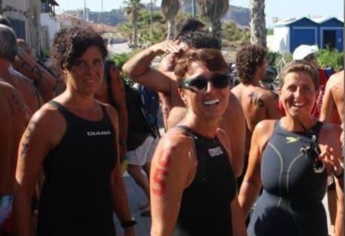 A nuoto tra Vulcano–Capo Milazzo: impresa tutta al femminile per MariaCristina Faranda, Cristina Scotto e Sabrina Peron