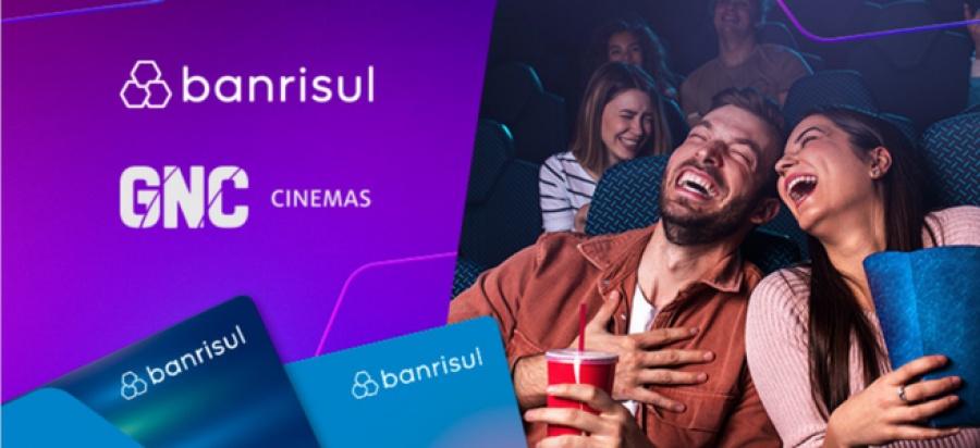 Banrisul e GNC Cinemas renovam parceria e ampliam benefícios aos clientes