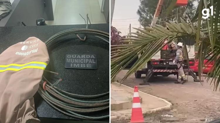 VÍDEO: Terceirizado de companhia de energia é preso por furto de cabos no Litoral Norte do RS