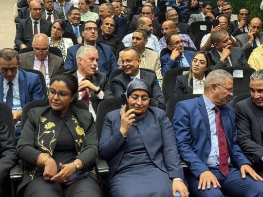 الوالي خطيب الهبيل يترأس حفل الانصات للخطاب الملكي بمناسبة ذكرى عيد العرش