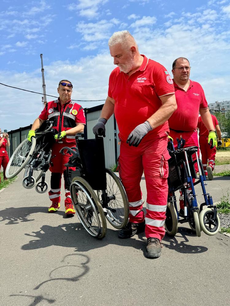 La CRI Toscana partecipa alla missione umanitaria della Regione Toscana in Ucraina