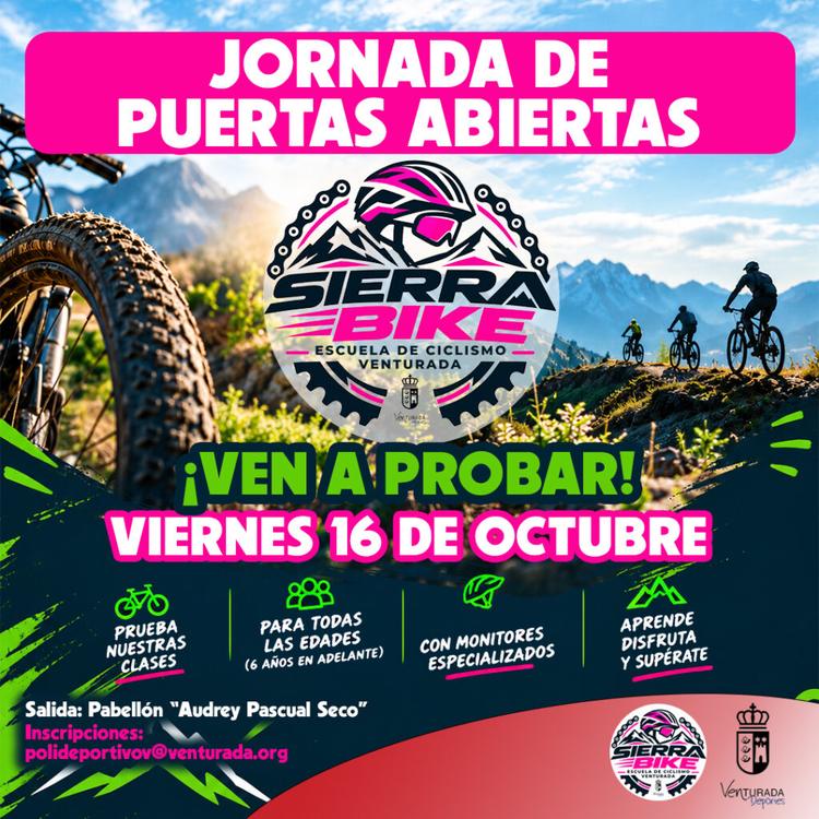 ¡JORNADA DE PUERTAS ABIERTAS SIERRA BIKE!