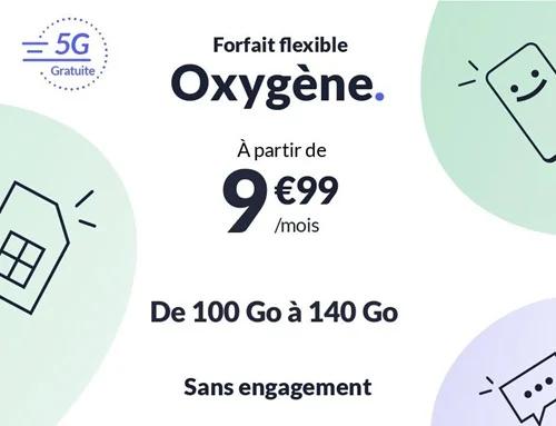 🔖 Prixtel, forfait 5G illimité/de 100Go à 140Go dès 10€/mois