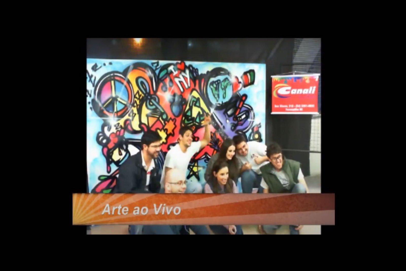 Mídia de Impacto realiza transmissão web em evento de grafite interativo