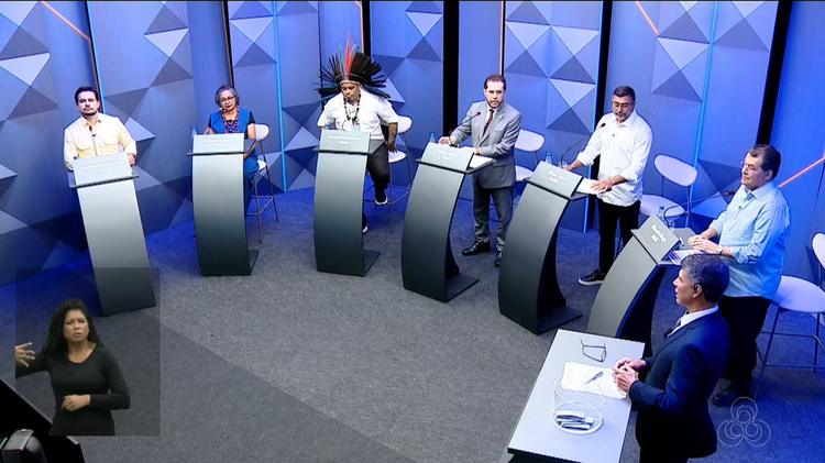 VÍDEOS: Candidatos ao Senado pelo Amazonas participam de debate na Rede Amazônica