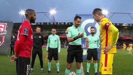 2021-2022 J28-EN AVANT GUINGAMP - QUEVILLY ROUEN METROPOLE (1 - 1) - Résumé - (EAG - QRM)   2021-2022