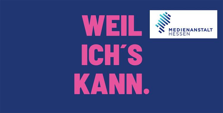  Postkarte der Medienanstalt Hessen WEIL ICH