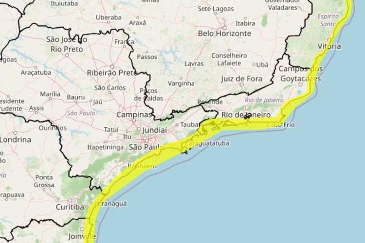 Litoral Norte de SP tem alerta para ventos costeiros; veja a previsão do tempo para as cidades da região