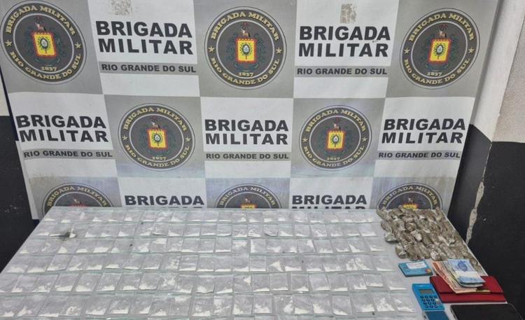 Mulher é detida com mais de 190 porções de drogas no bairro Diamantino, em Caxias