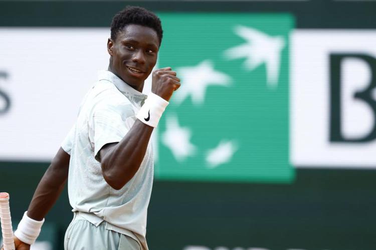 Moïse Kouame avait atteint le troisième tour de Roland-Garros cette année. (F. Seguin /L'Équipe)