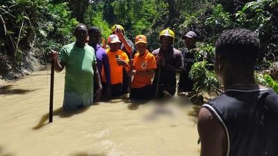 Hallan cuerpo del último menor desaparecido tras ser arrastrado por aguas en Elías Piña