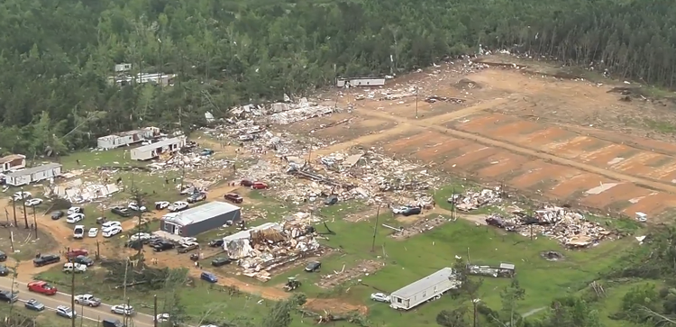 NWS: At least 7 tornadoes touched down in Mississippi this week