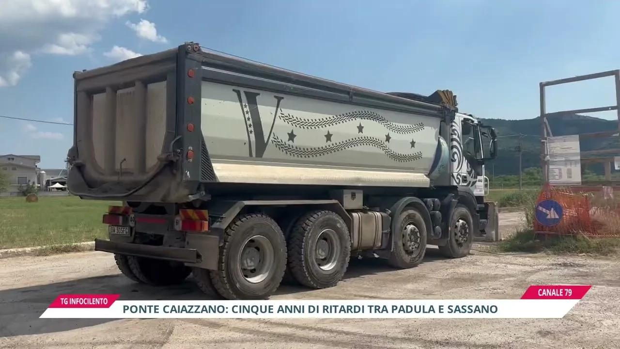 Ponte di Caiazzano: 5 anni di chiusura e disagi tra Padula e Sassano