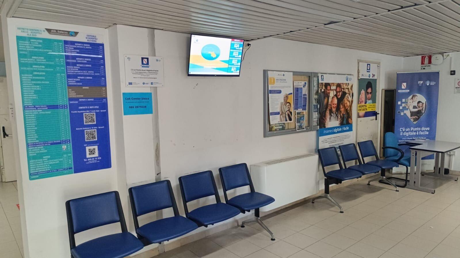 Sanità nel Cilento: addio attese caotiche, arriva il nuovo sistema digitale gestione code