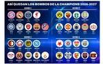 Sorteo Champions: decididos los cuatro bombos con tres cabezas de serie españoles