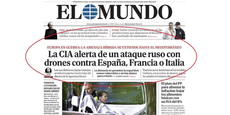 Droni russi dal mare contro l'Italia: perché lo scenario di El Mundo convince poco