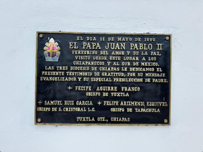 Juan Pablo II visitó Chiapas hace 36 años