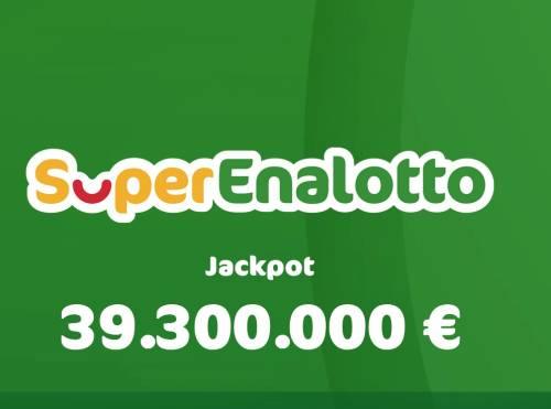 SuperEnalotto: vinti oltre 104mila euro e il Jackpot sale a 39,3 milioni