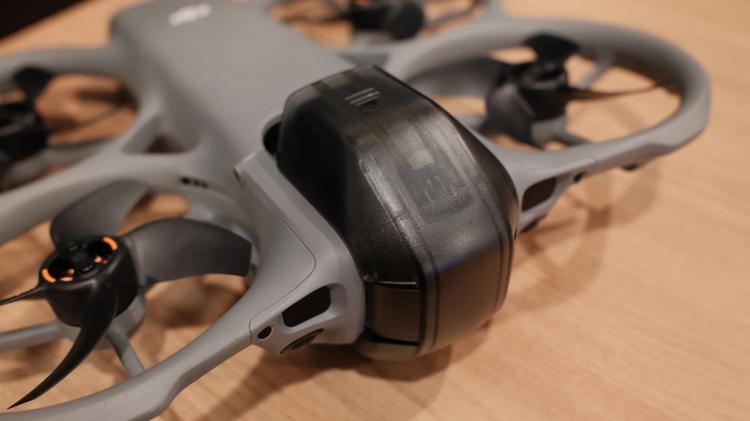 The DJI Avata 360 with lens protector installed.