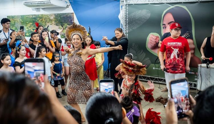 Festival da Cunhã realiza mini evento para crianças no Liceu Claudio Santoro em Manaus