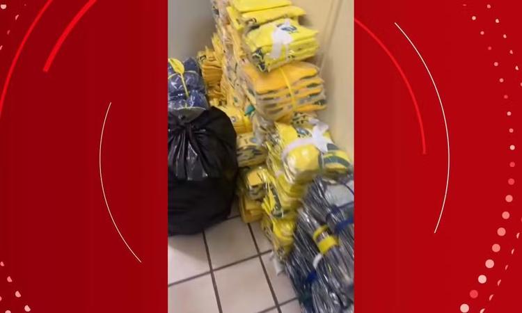 Dupla é presa transportando cerca de 500 camisas falsificadas da seleção brasileira em rodovia da Bahia