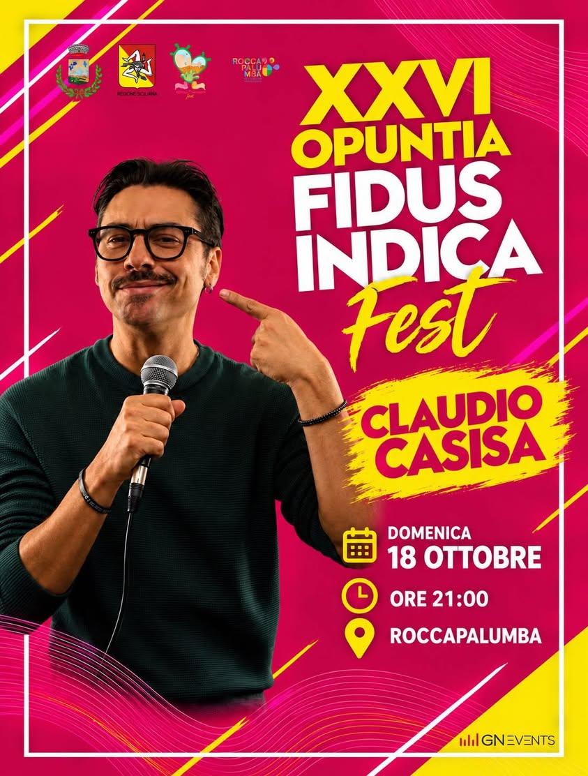 La XXVI Opuntia Ficus Indica Fest si prepara ad accendere il palco con uno dei comici più amati dal pubblico siciliano!...