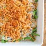 Toss the cans and make green bean casserole without the soup!