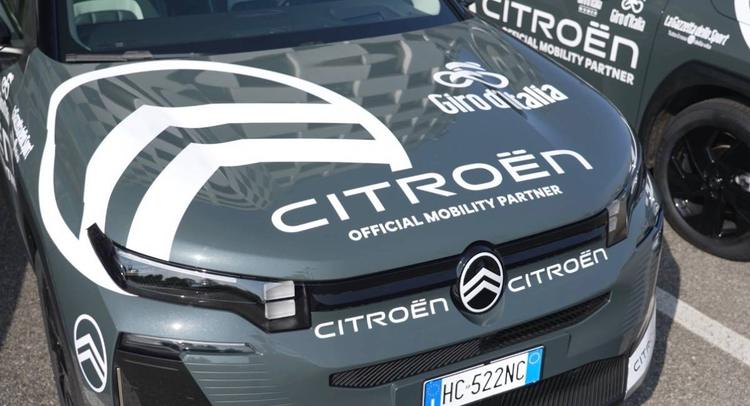 Citroën corre con il Giro d’Italia: la nuova C5 Aircross diventa l’ammiraglia del ciclismo italiano
