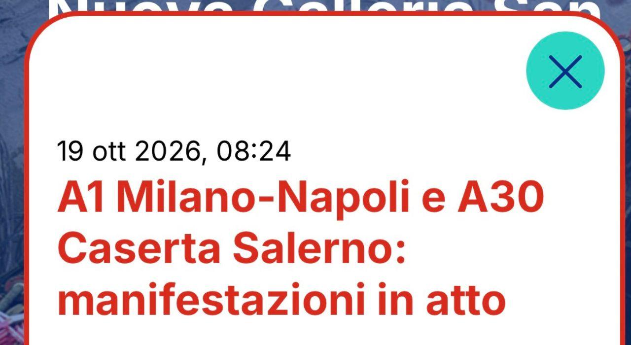 Campania, gli aggiornamenti di Autostrade per l’Italia: A1 Milano-Napoli e A30 Caserta-Salerno