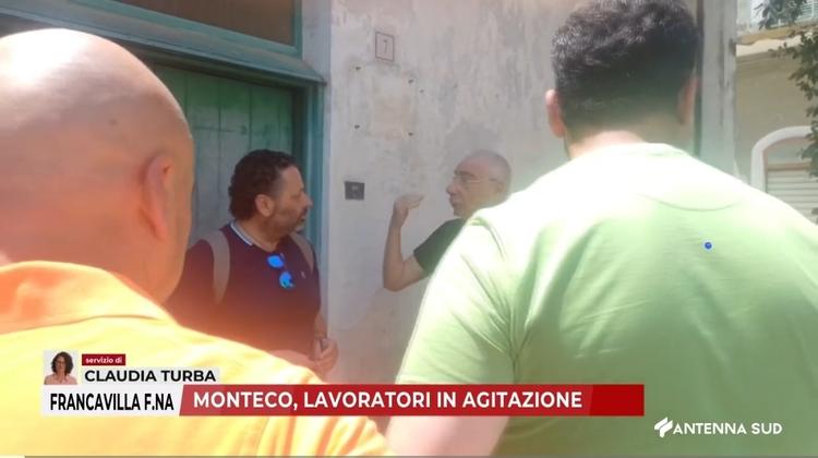 Francavilla F.na, lavoratori Monteco in protesta