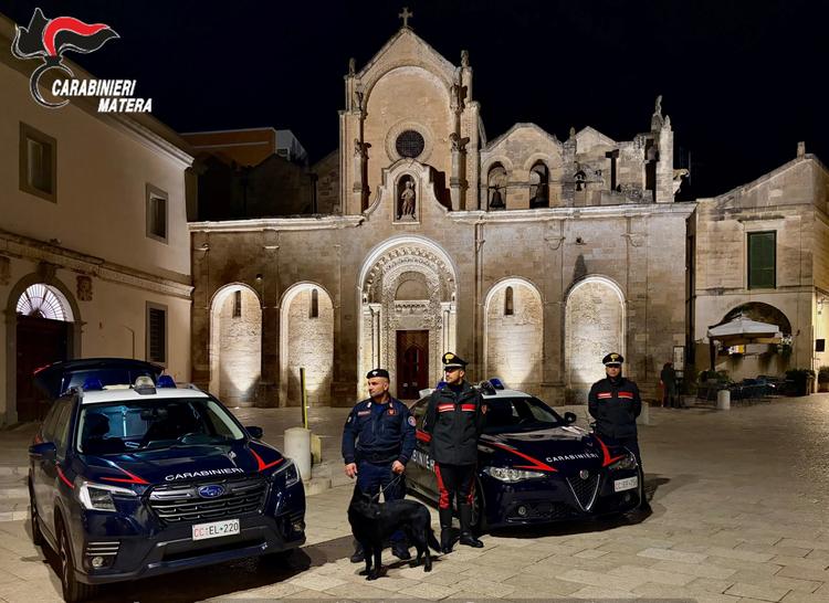 Matera, l’Arma schiera la task force “ad alto impatto”: controlli a tappeto e multe