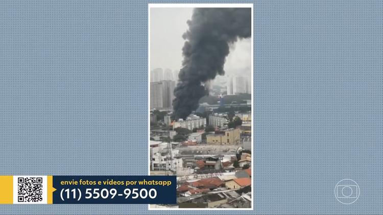 Incêndio atinge casa na Freguesia do Ó, na Zona Norte de SP