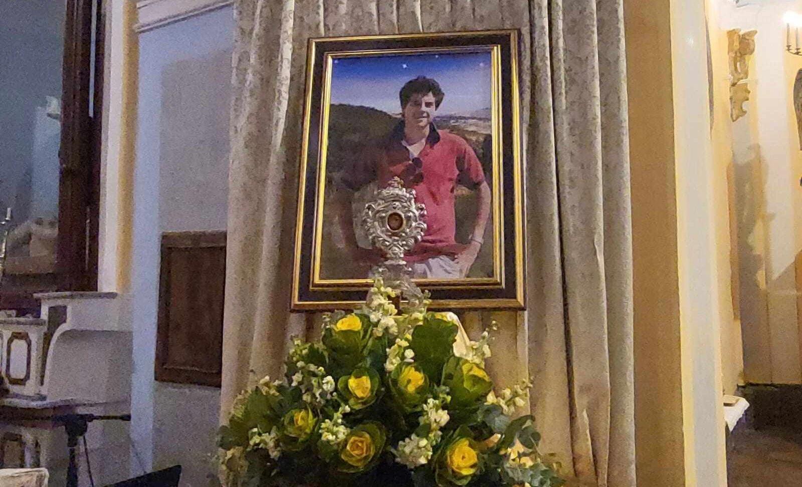 Carmine Padula a Serramezzana per la prima nazionale su Carlo Acutis