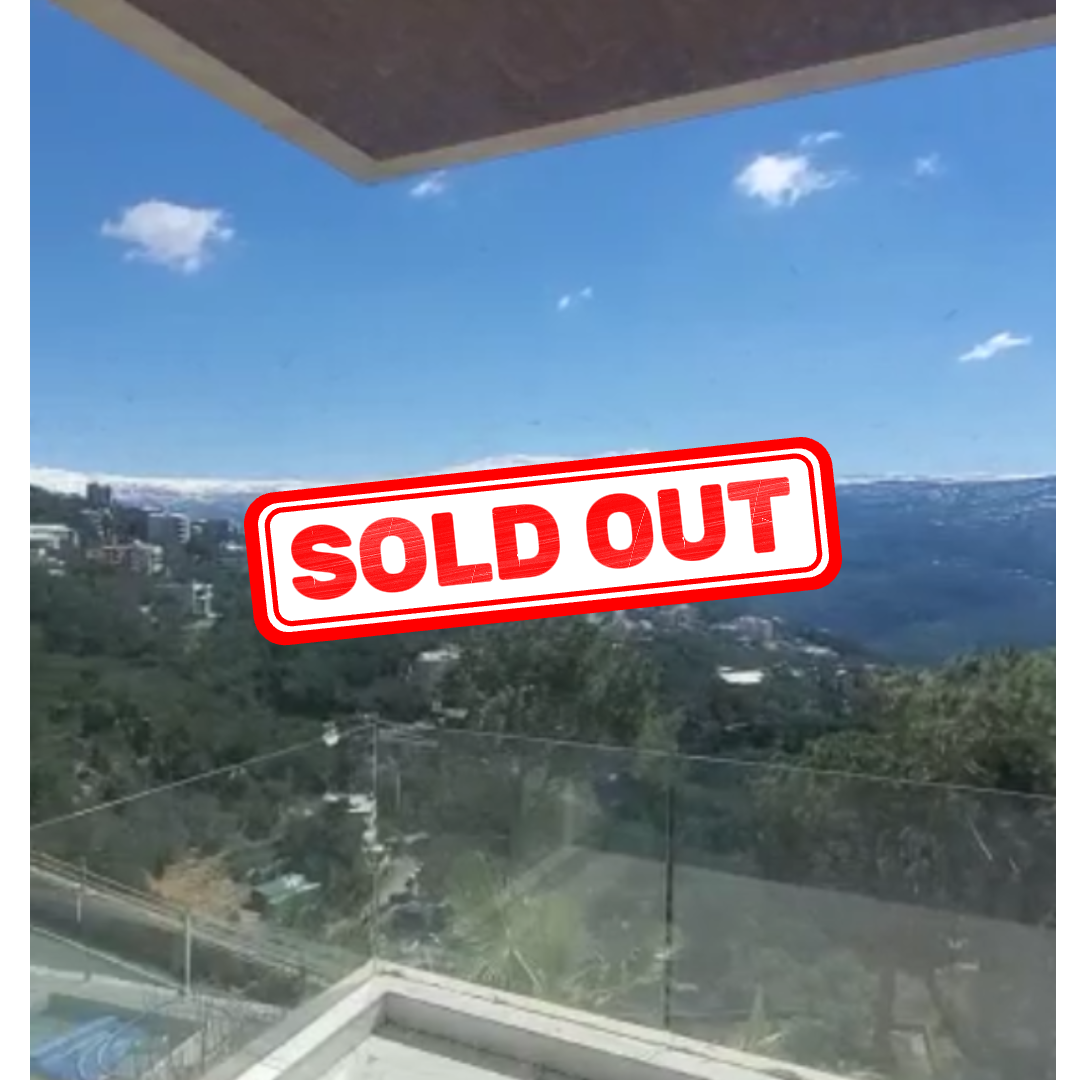 Apt for sale in Broumana