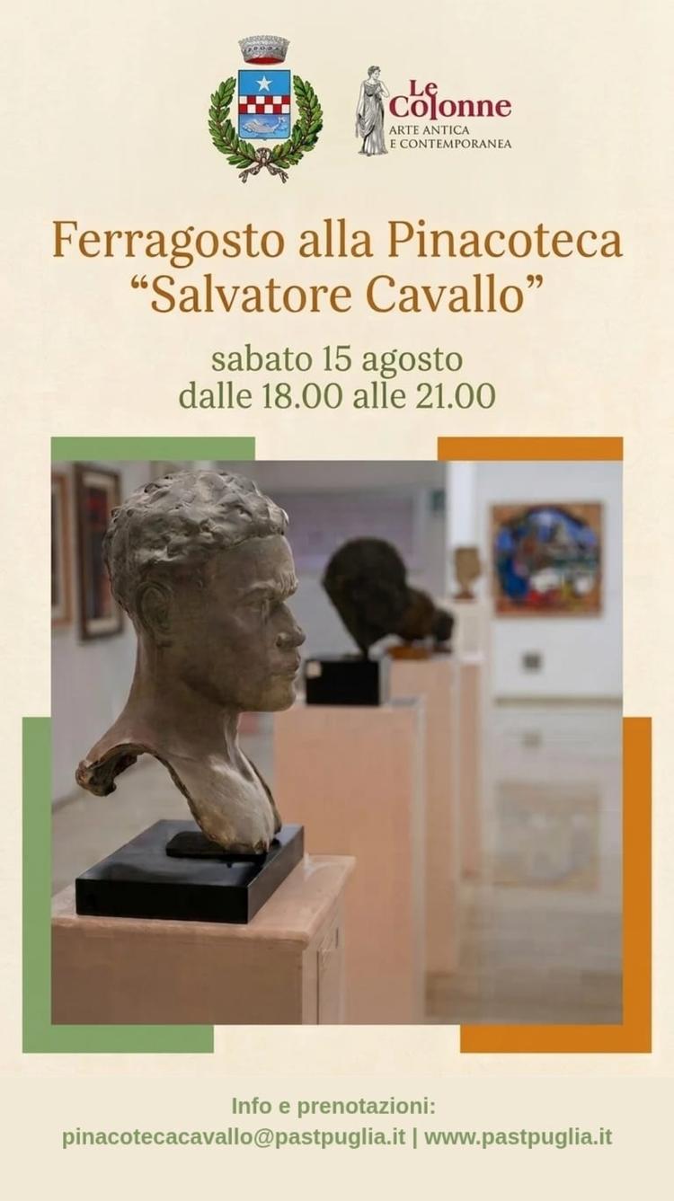 San Michele S.no: Ferragosto in Pinacoteca tra arte, cultura e bellezza