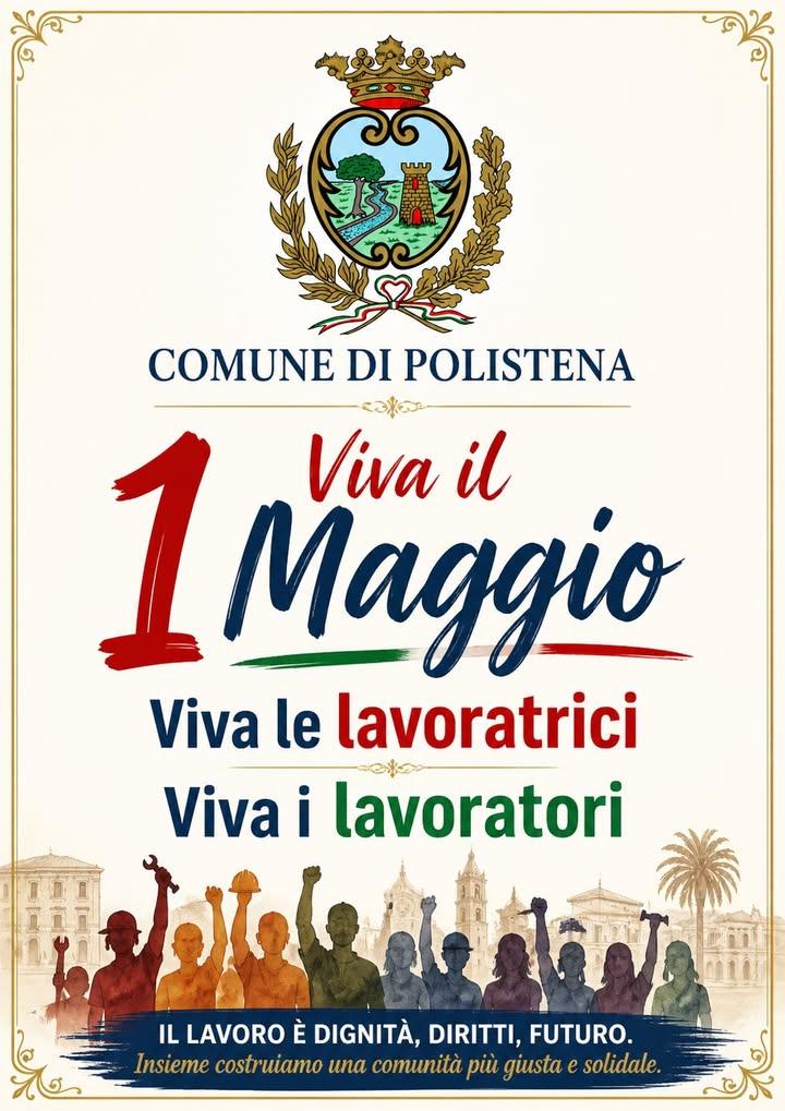 Anche oggj per tutte le lavoratrici e i lavoratori lo storico complesso bandistico Citta di Polistena sarà in giro per l...