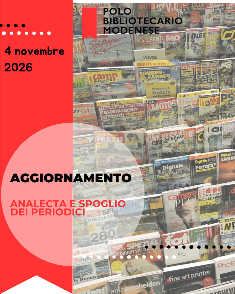 Presentazione della banca dati Analecta e aggiornamento