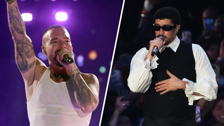 Bad Bunny y J Balvin figuran entre los artistas más escuchados de todos los tiempos en Spotify