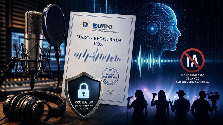 Actores y cantantes registran su voz como marca comercial para protegerse de la IA