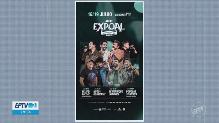 VÍDEOS: EPTV 2 Sul de Minas de quarta-feira, 17 de junho de 2026