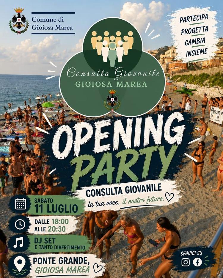 🌊 La Consulta Giovanile vi aspetta per vivere un'altra estate insieme! ☀️🎉 📅 Dall'11 luglio torniamo ad animare la sp...