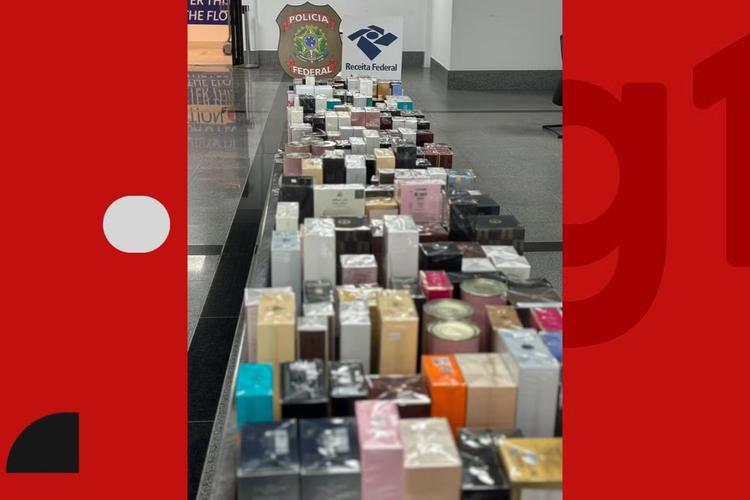 Perfumes importados avaliados em R$ 100 mil são apreendidos com três passageiros no aeroporto de Salvador
