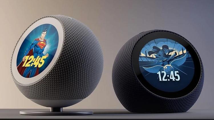 amazon echo time with dc and harry potter clock faces