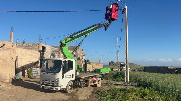 تدخلات ميدانية لإصلاح أعطاب الإنارة العمومية بجماعة حربيل