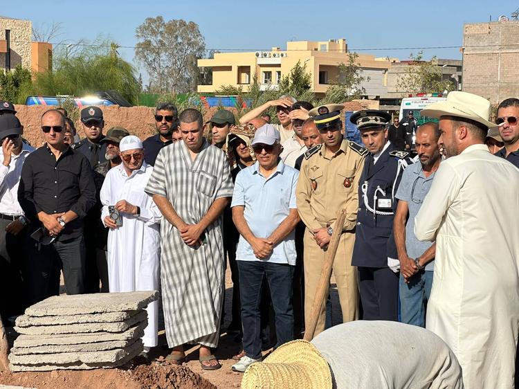 بالصور.. انطلاق مراسيم تشييع والي أمن مراكش السابق الحايل الزيتوني وسط أجواء مهيبة