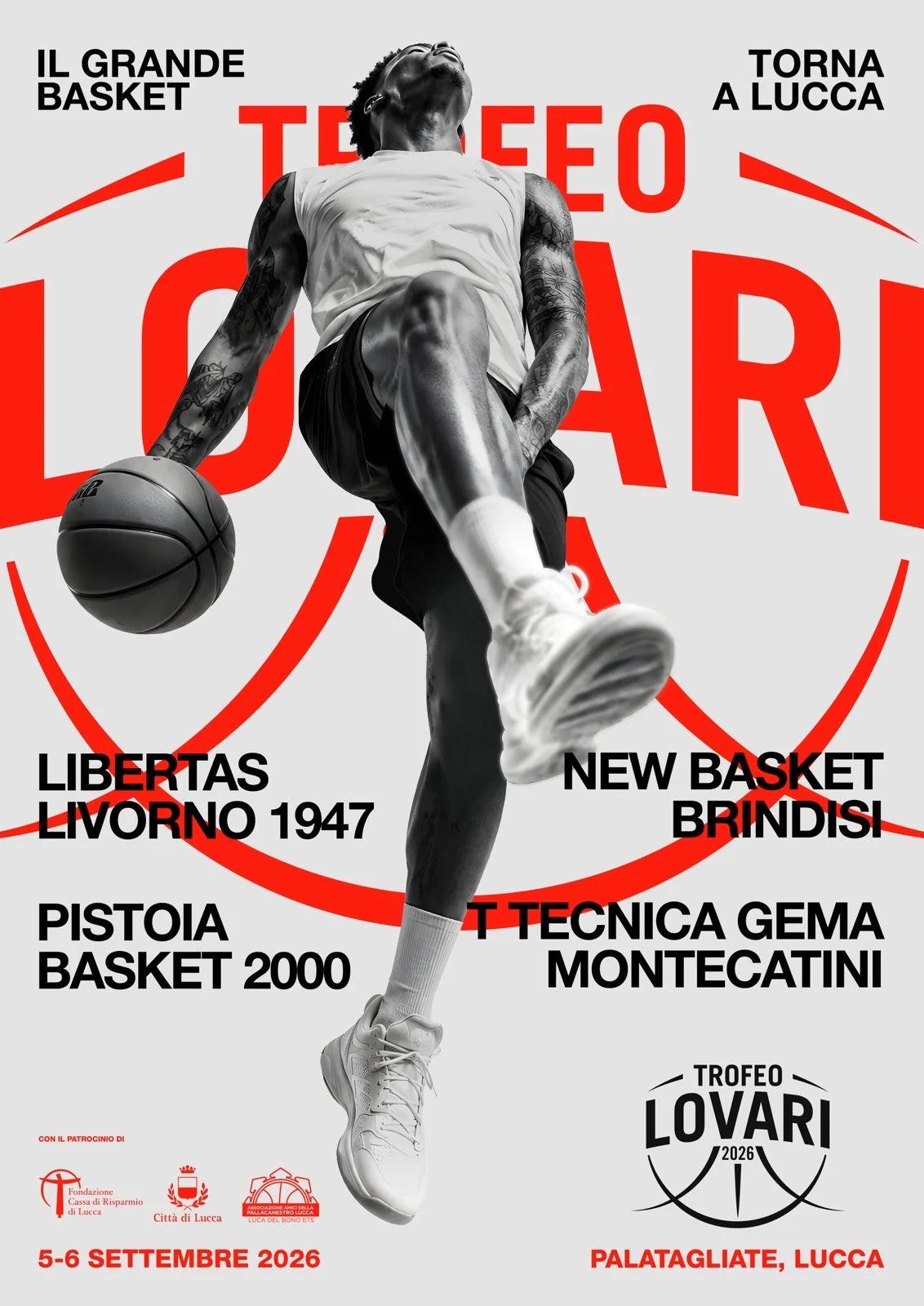 Basket A2/M, Valtur Brindisi: Trofeo Lovari in diretta su Teleregione